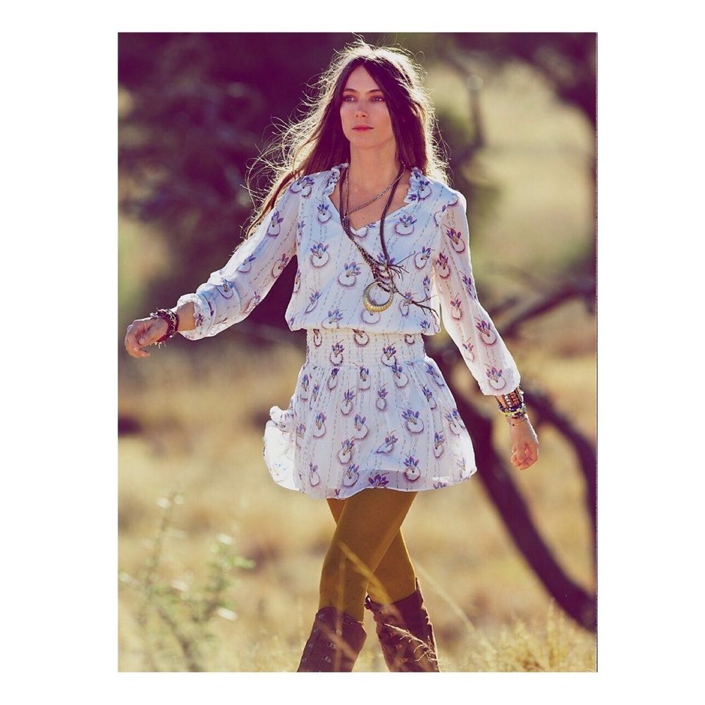 NWOT Free People Wild Horses Dream Catcher Dress ASO Vampire Diaries